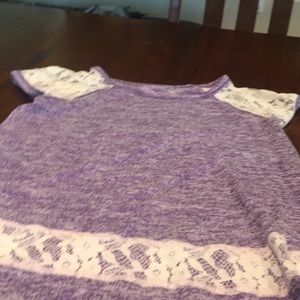 purple tee